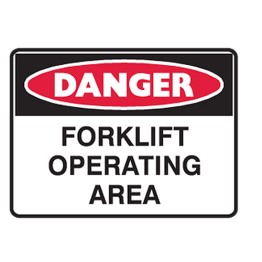 Forklift Operating Area