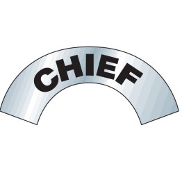 Hard Hat Labels Reflective - Chief