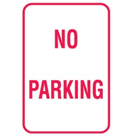 Parking Signs - No Parking