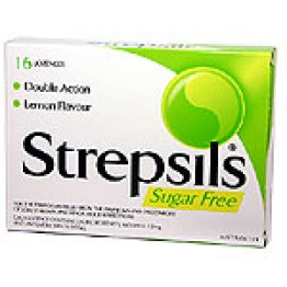 Strepsils Lemon Sugar Free Pk16