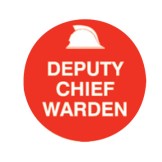 Hard Hat Speacialy Emblems - Deputy Chief Warden